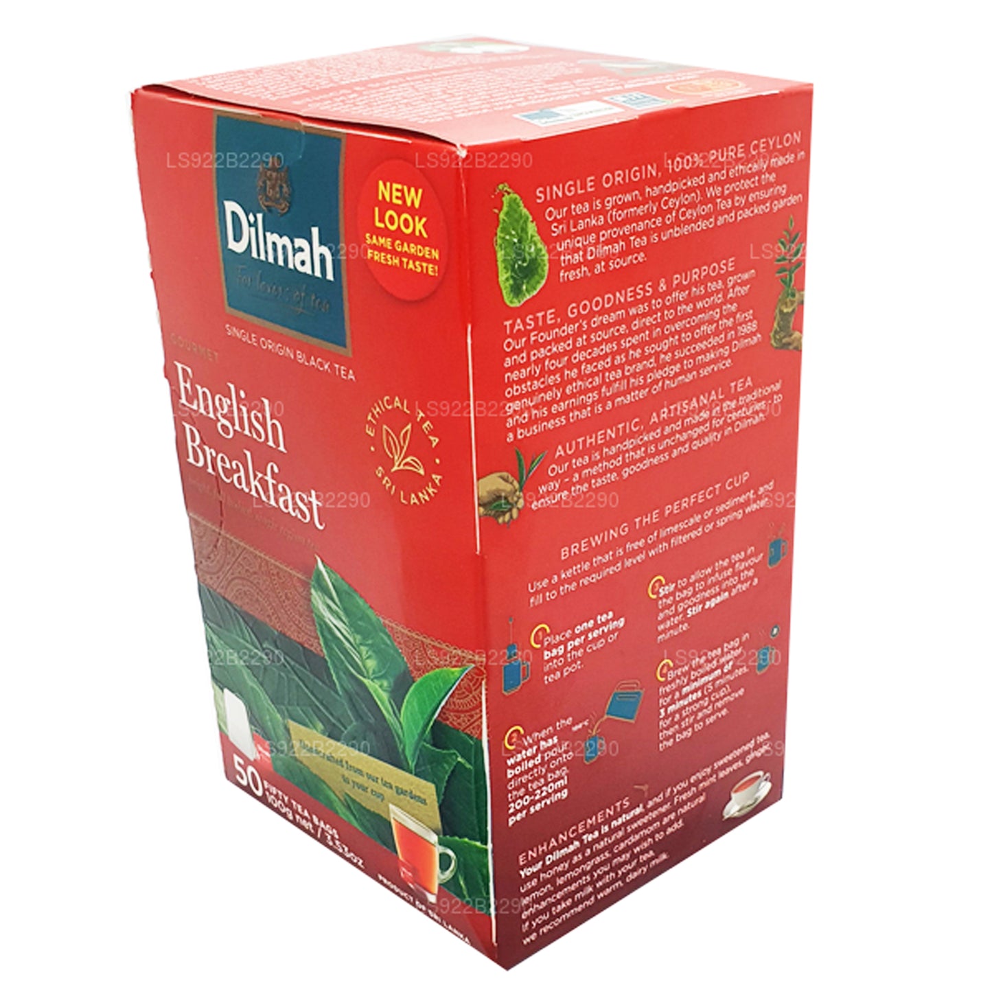 Dilmah English Breakfast Tea (100g) 50 Tea Bags