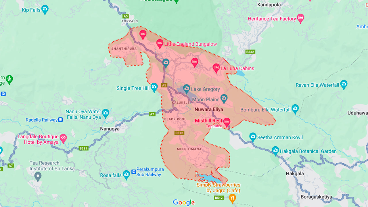 Nuwara Eliya Accommodation Transfers