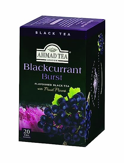 Ahmad Blackcurrant Burst Tea  (60g)