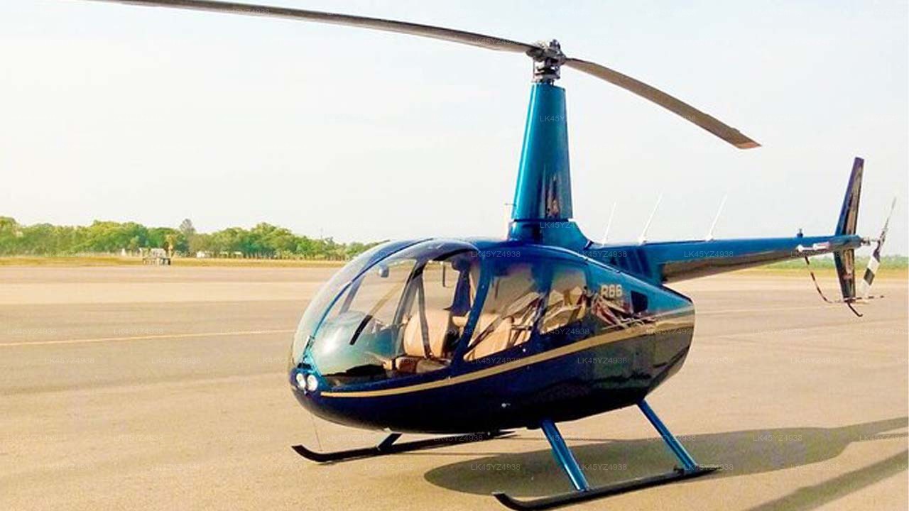 Helicopter Transfer between Ratmalana Airport (RML) and Bentota City