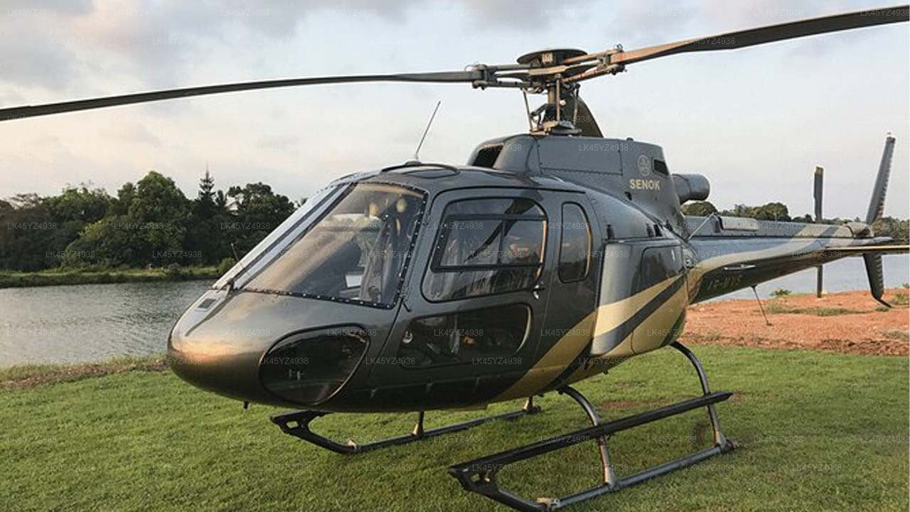 Helicopter Transfer between Colombo Airport (CMB) and Sigiriya City