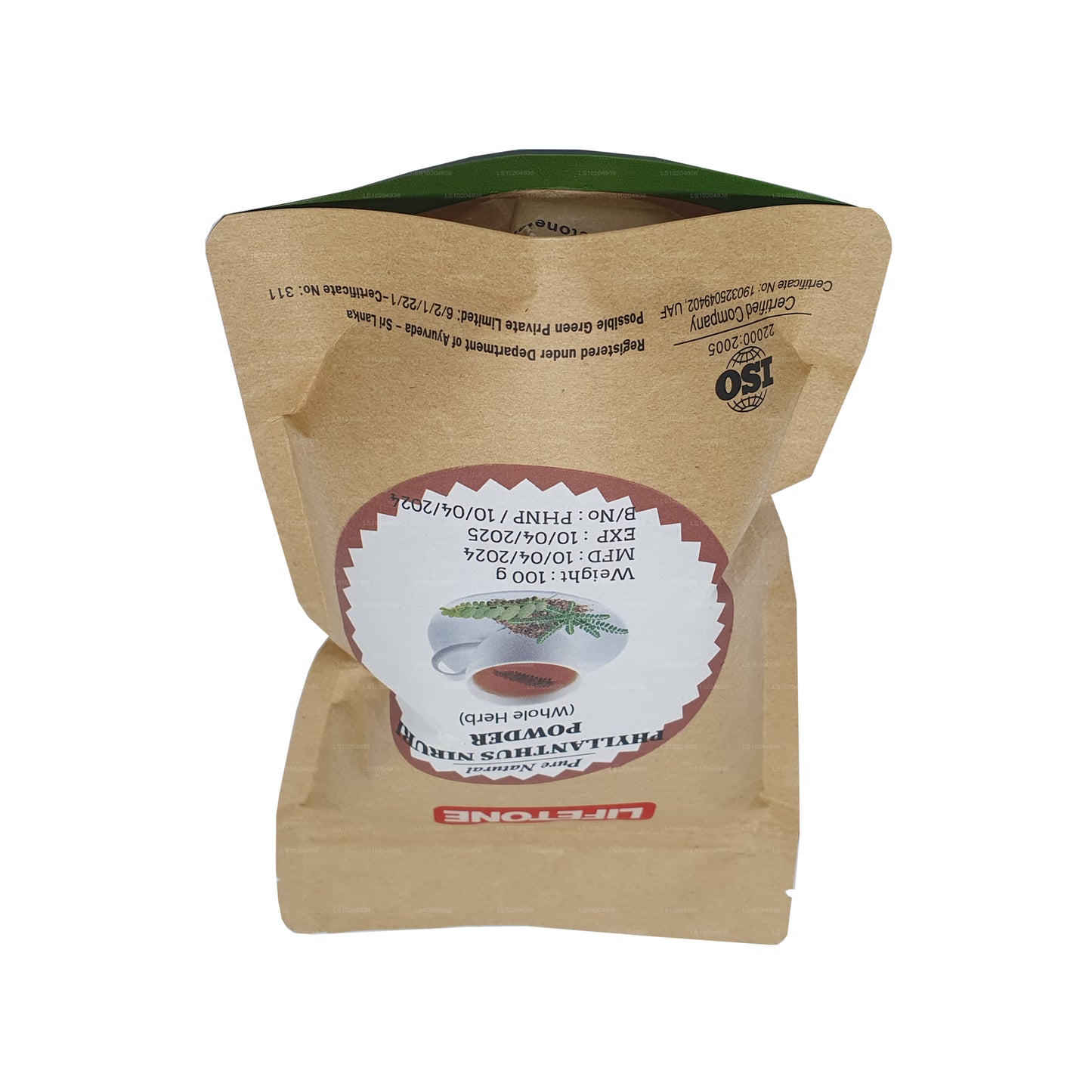 Lifetone Phylanthus Niruri  Powder (100g)