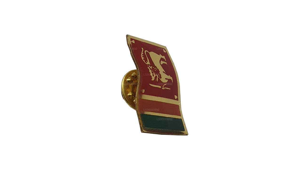 Sri Lankan National Flag Lapel Pin (Design B)