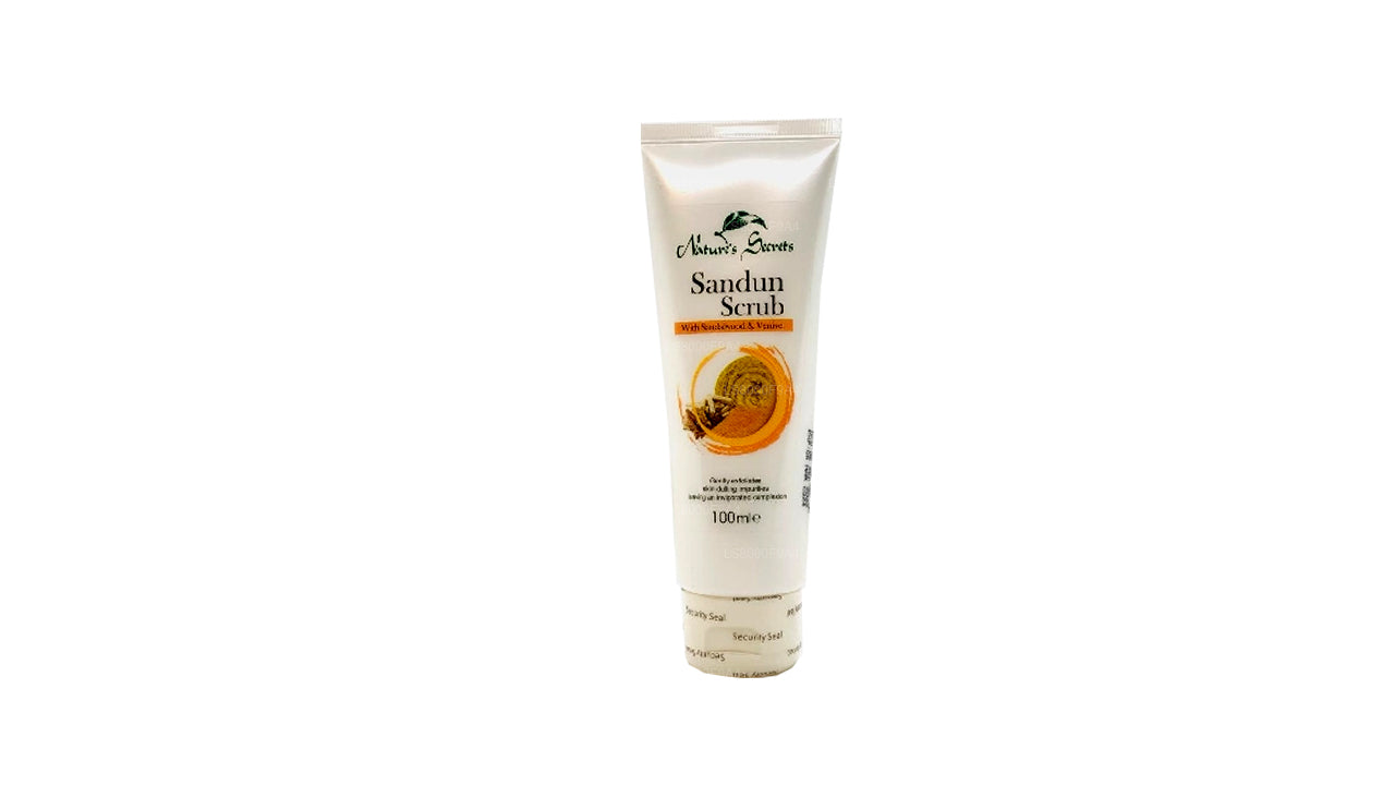 Nature's Secrets Sandun Scrub With Sandalwood & Venivel (100ml)