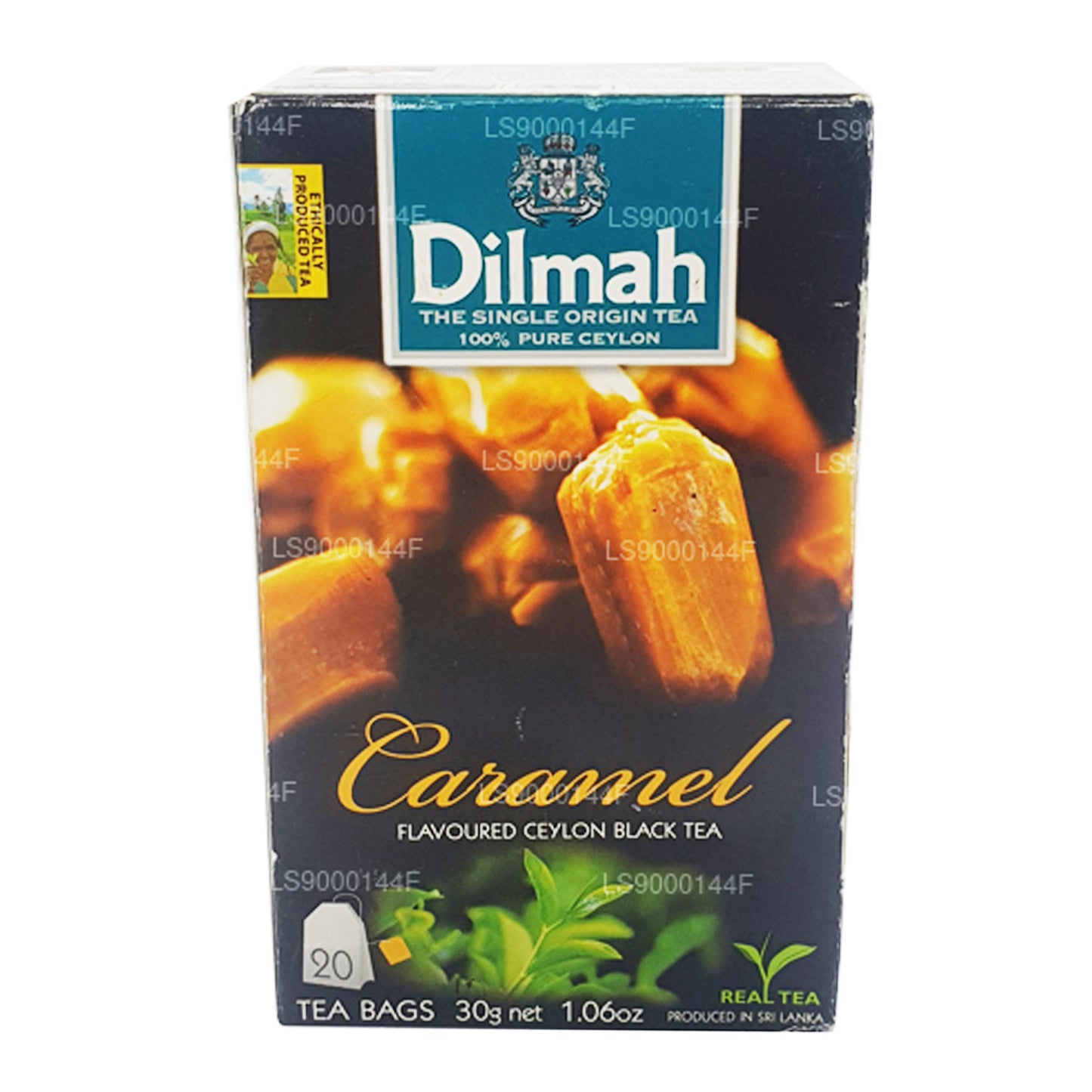 Dilmah Black Tea With Caramal Flavour (20 Tea Bags)