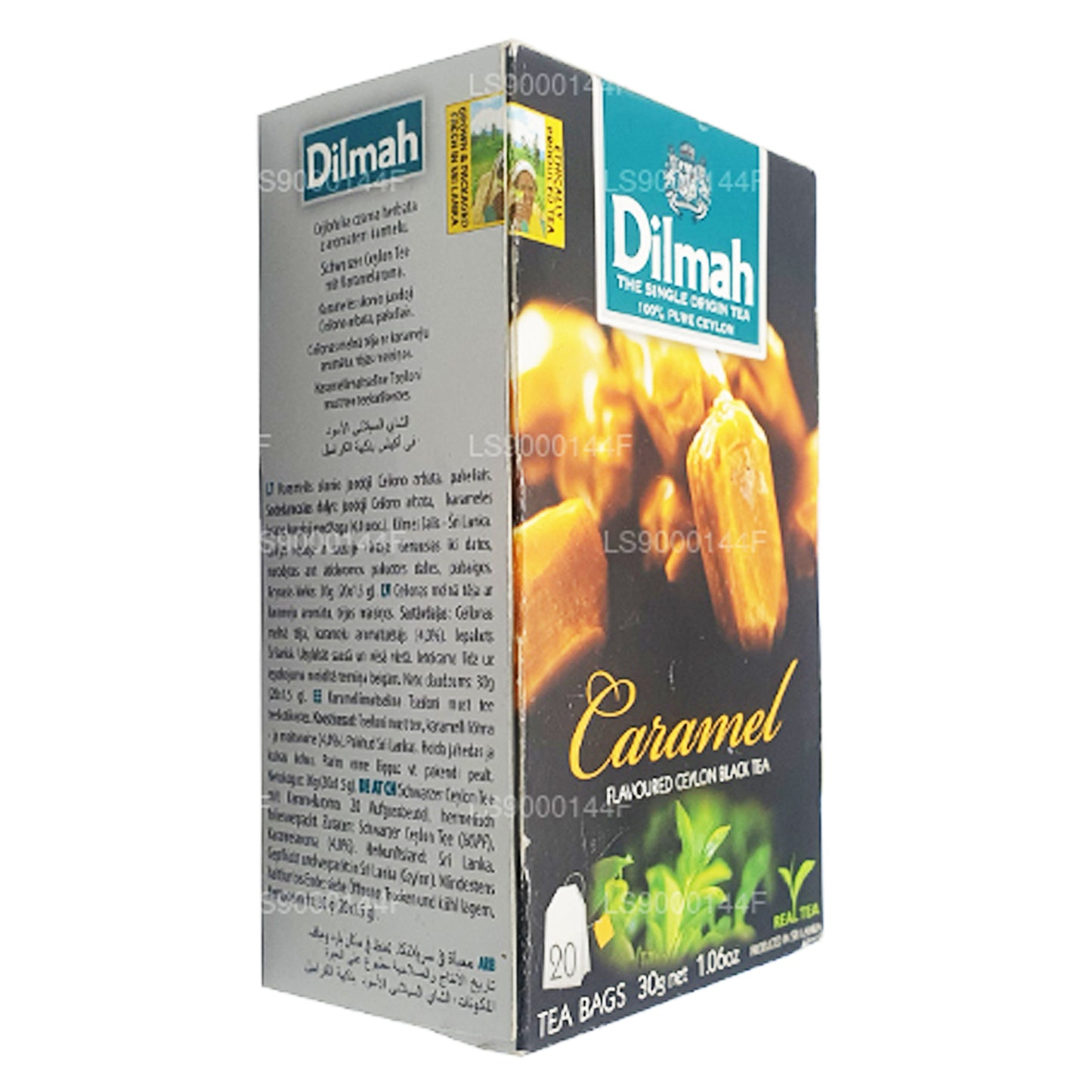Dilmah Black Tea With Caramal Flavour (20 Tea Bags)