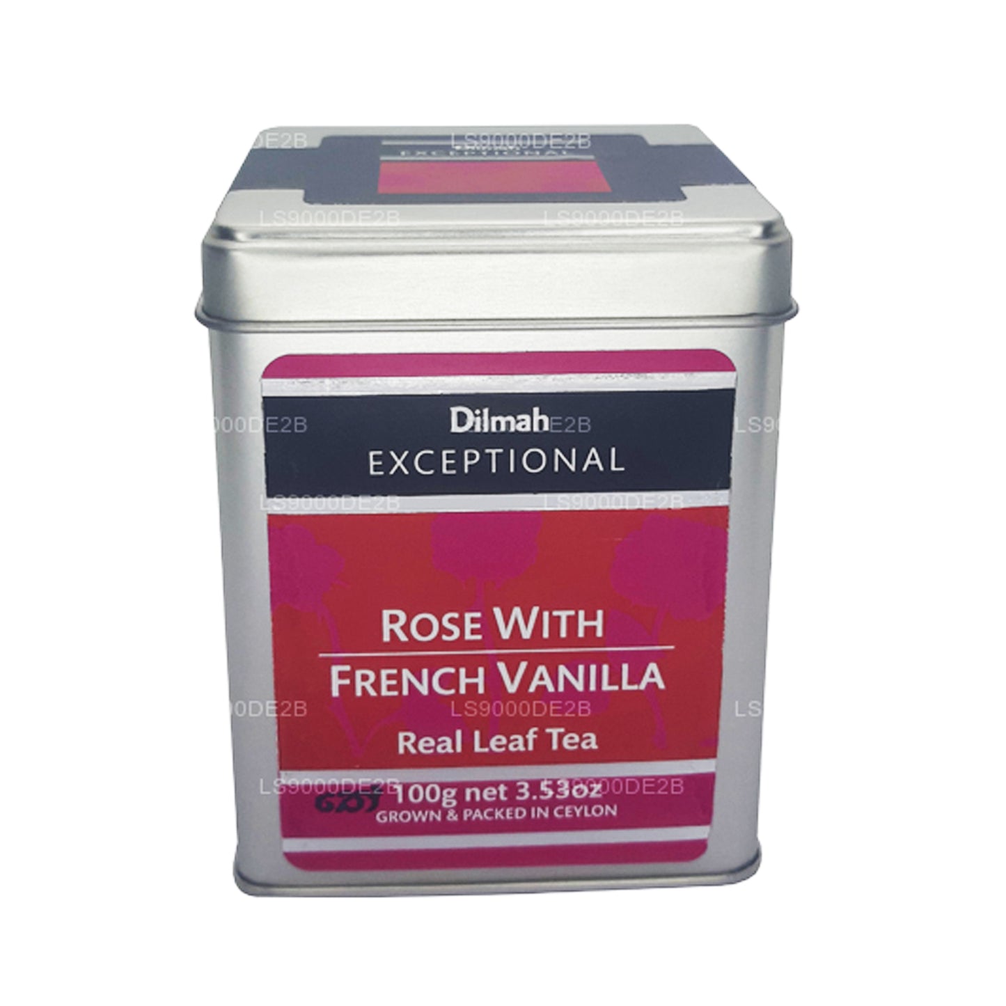 Dilmah Exceptional Rose with French Vanilla Leaf Tea (100g)