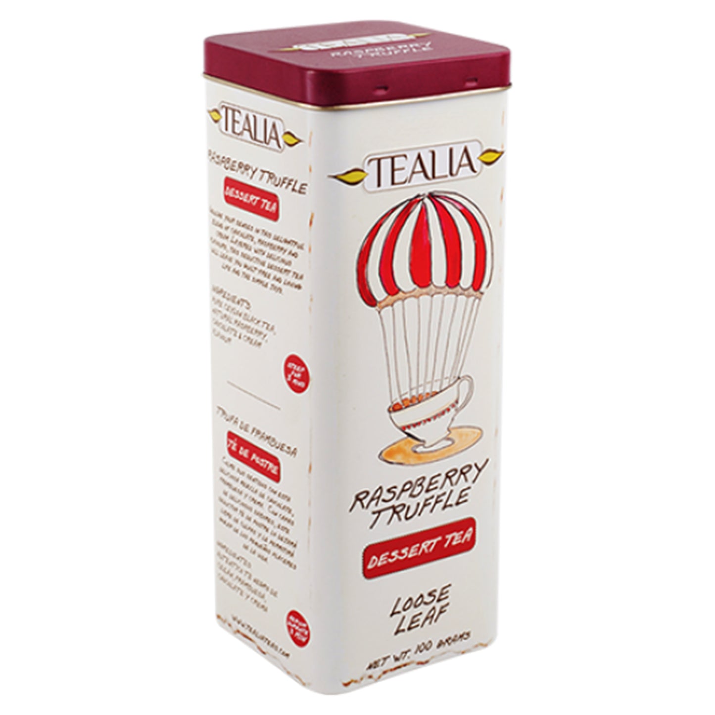 Tealia Raspberry Truffle Tea (100g)