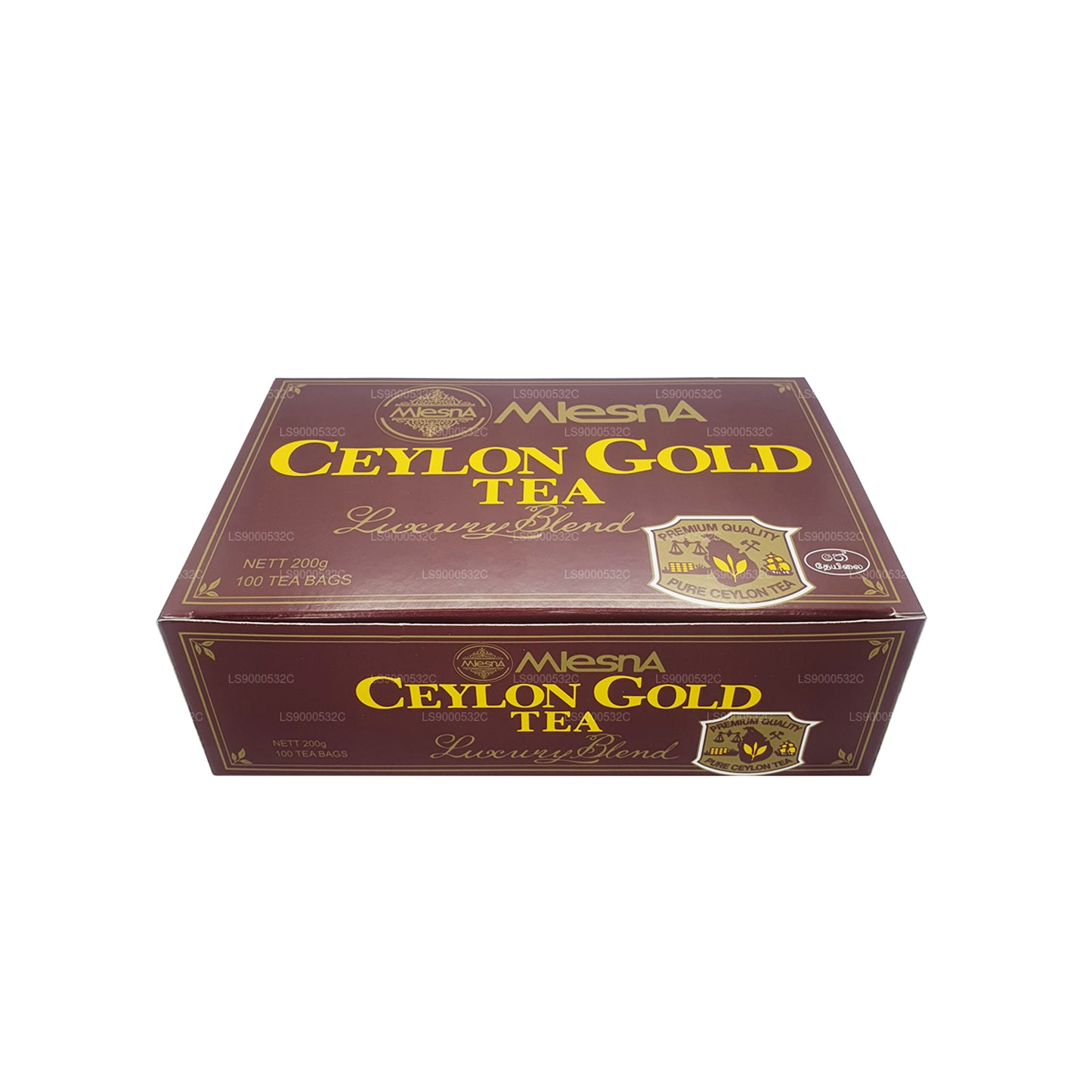 Mlesna Ceylon Gold Tea (200g) 100 Tea Bags