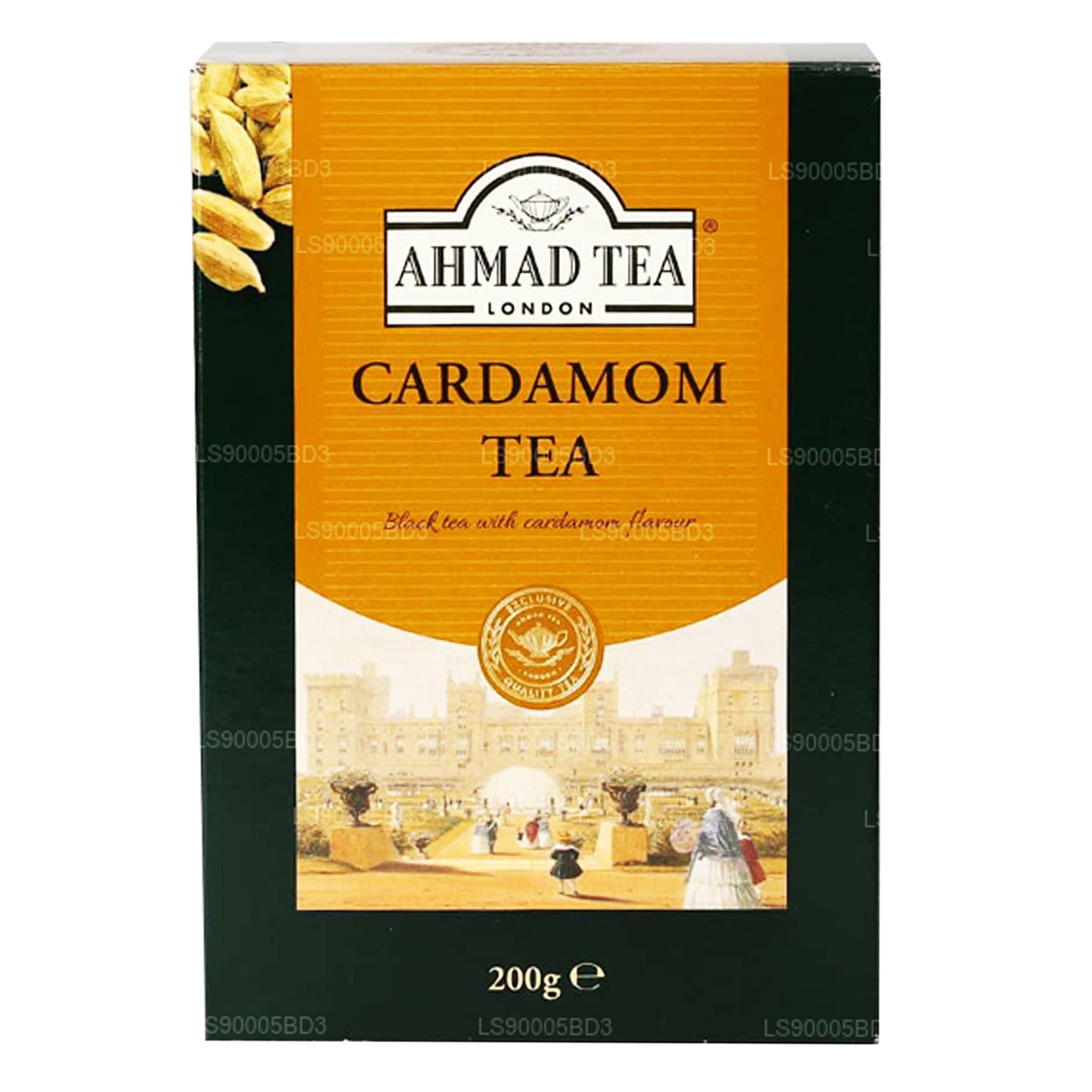 Ahmad Cardamom Loose Tea Carton