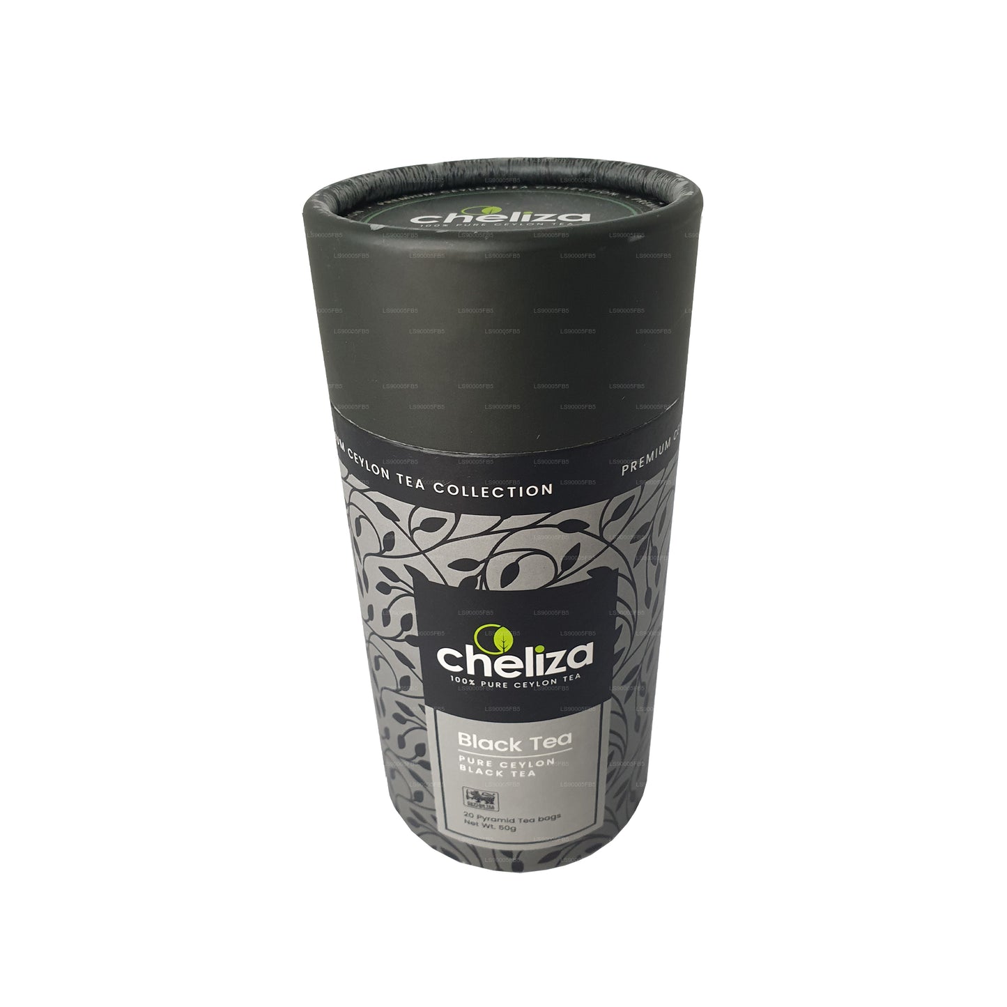 Cheliza Pure Ceylon Black Tea Canister (50g) 20 Tea Bags