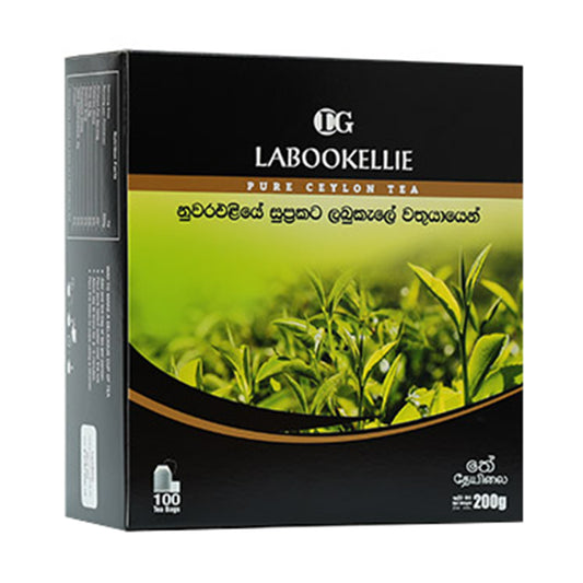 DG Labookellie Ceylon Black Tea (200g) 100 Tea Bags