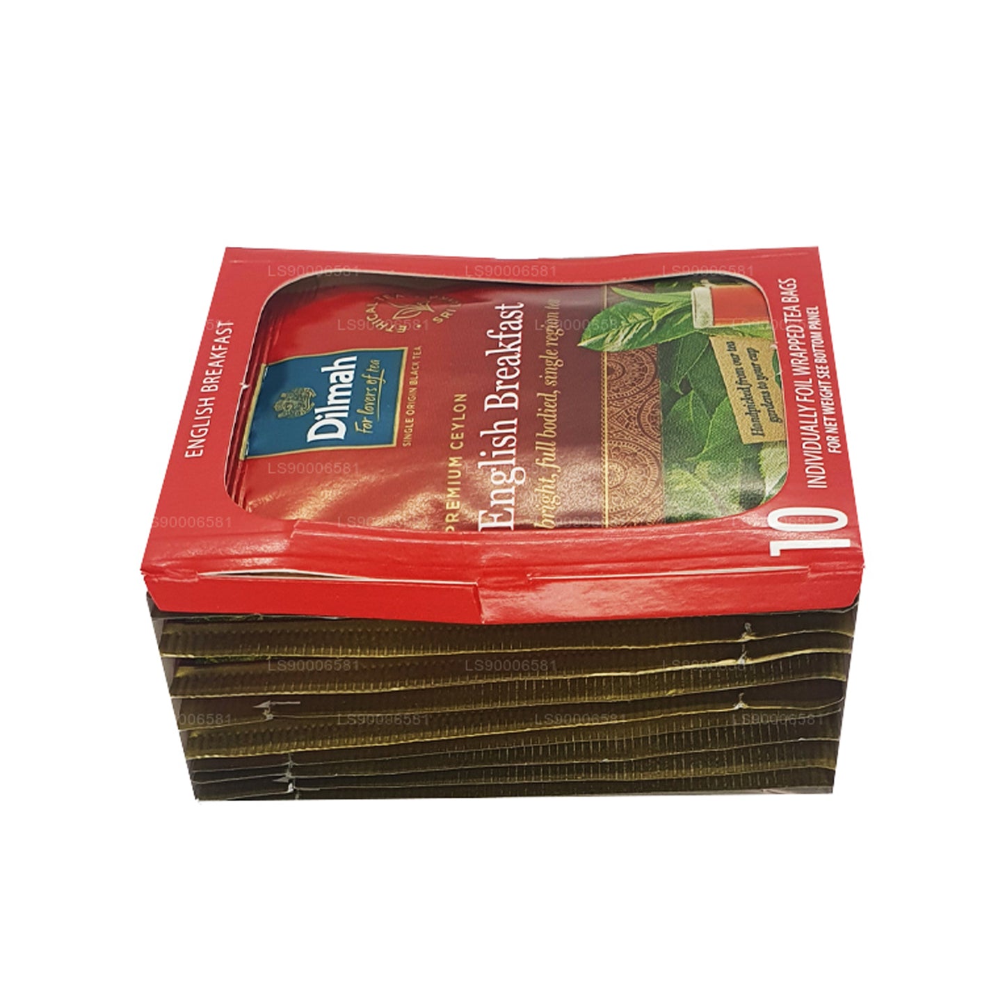 Dilmah English Breakfast Tea (20g) 10 Individually Foil Wrapped Tea Bags