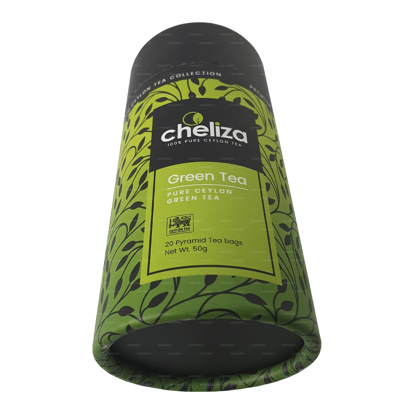 Cheliza Pure Ceylon Green Tea Canister (50g) 20 Tea Bags