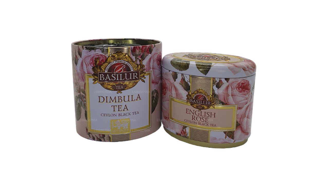 Basilur Fruits and Flowers "English Rose" Dimbula (100g) Caddy