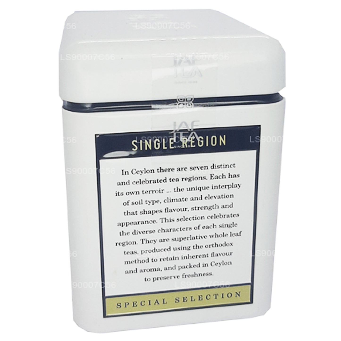 Jaf Tea Single Region Collection Sabaragamuwa OP1 Caddy (90g)