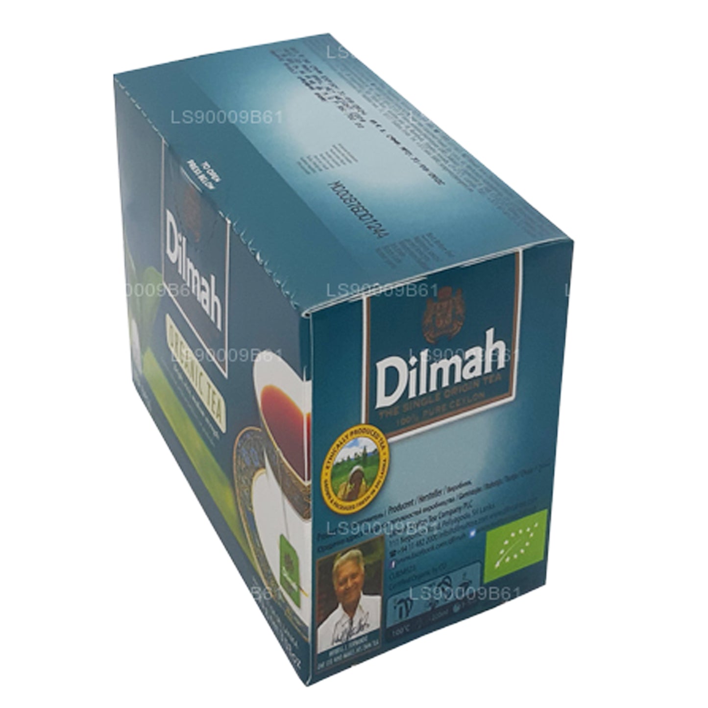 Dilmah Organic Tea (100g) 50 Tea Bags