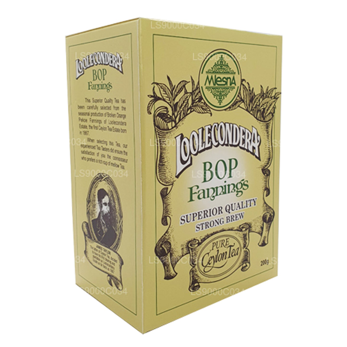 Mlesna Loolecondera BOP Fannings Strong Brew Loose Tea (200g)