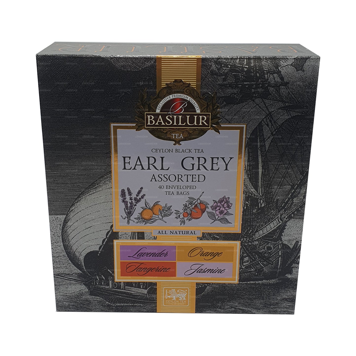 Basilur Earl Grey Collection Assorted (80g)