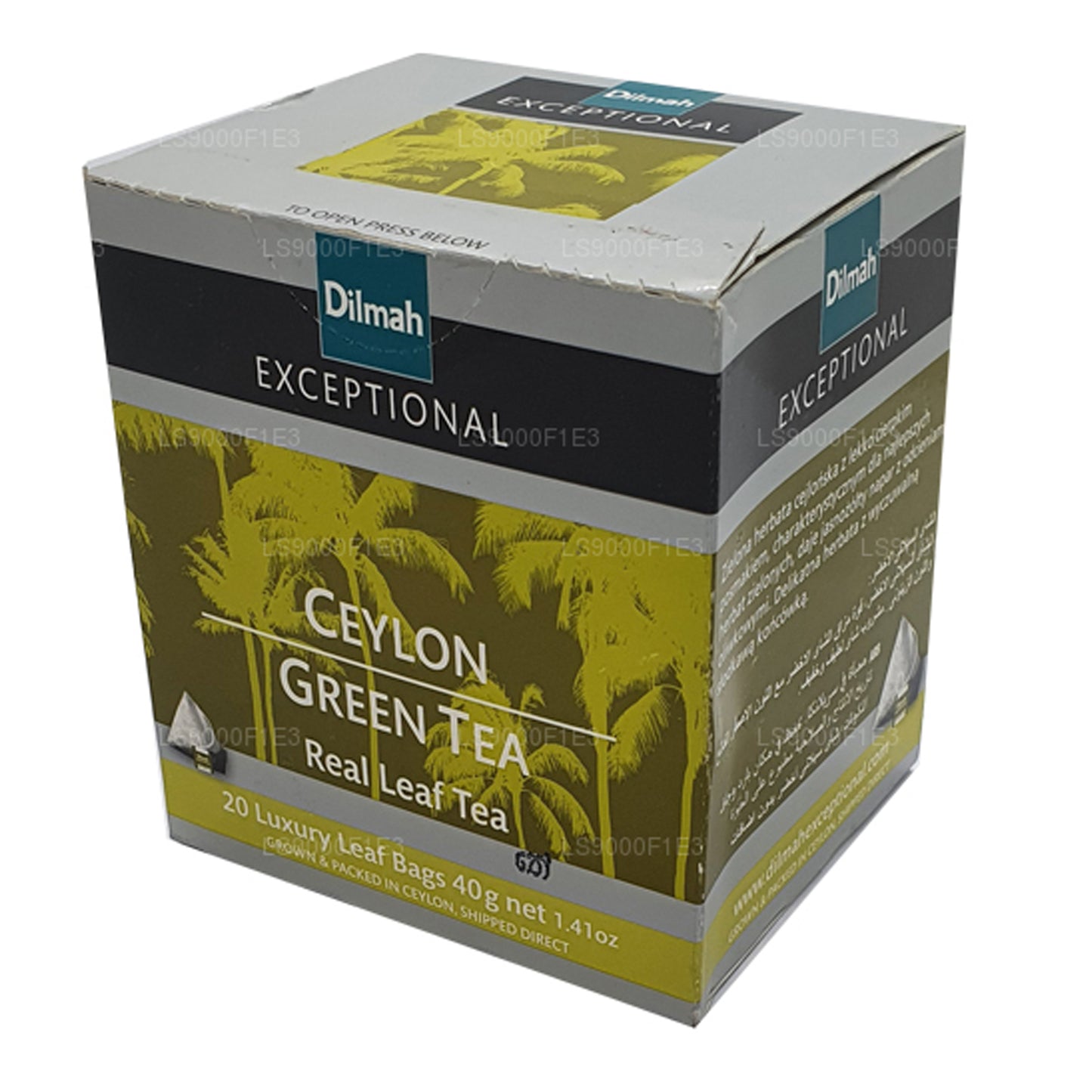 Dilmah Exceptional Ceylon Green Tea (40g) 20 Tea Bags