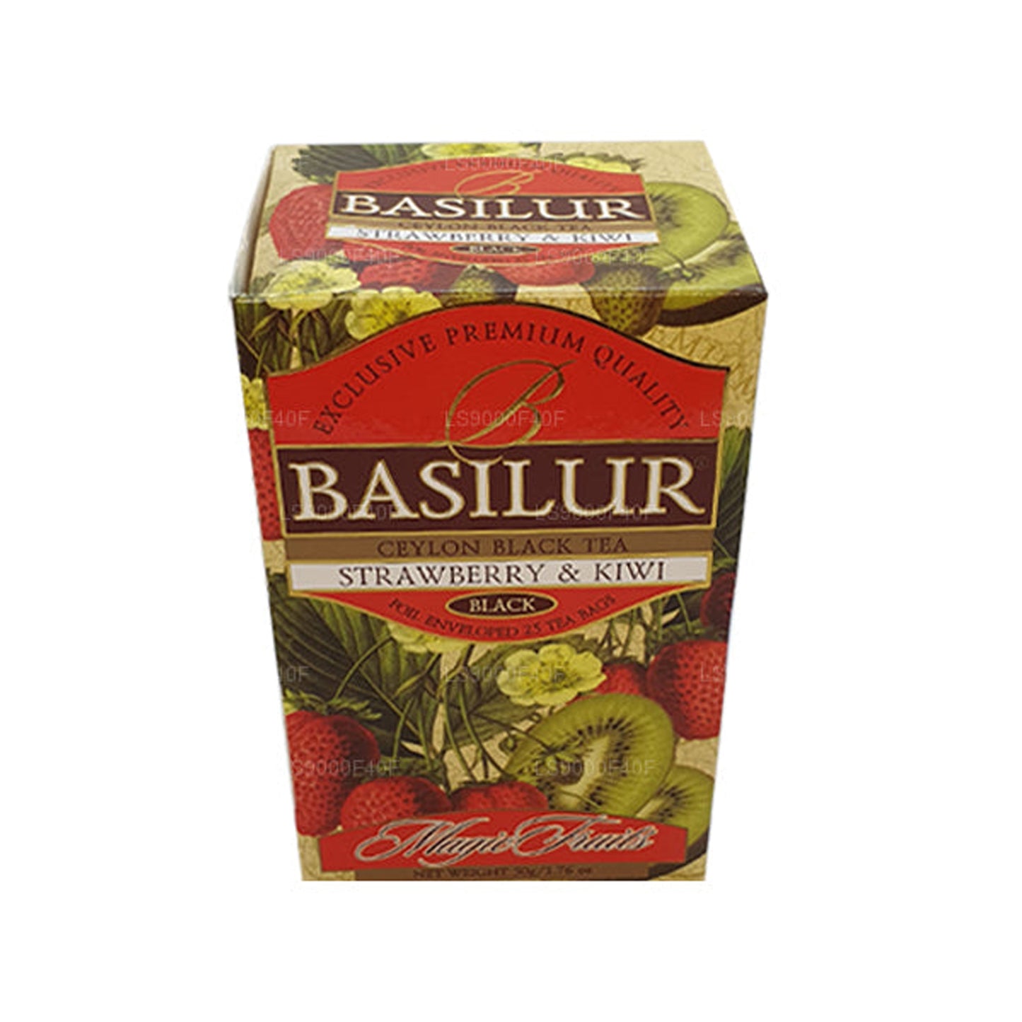 Basilur Strawberry and Kiwi (50g) 20 Tea Bags