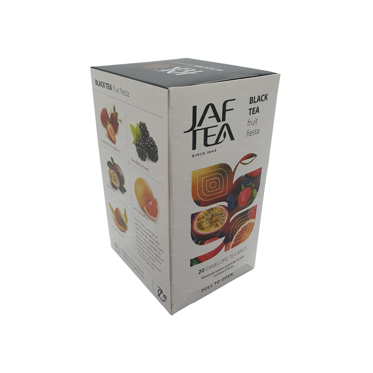 Jaf Tea Fruit Fiesta Black Tea (30g) 20 Envelope Tea Bags