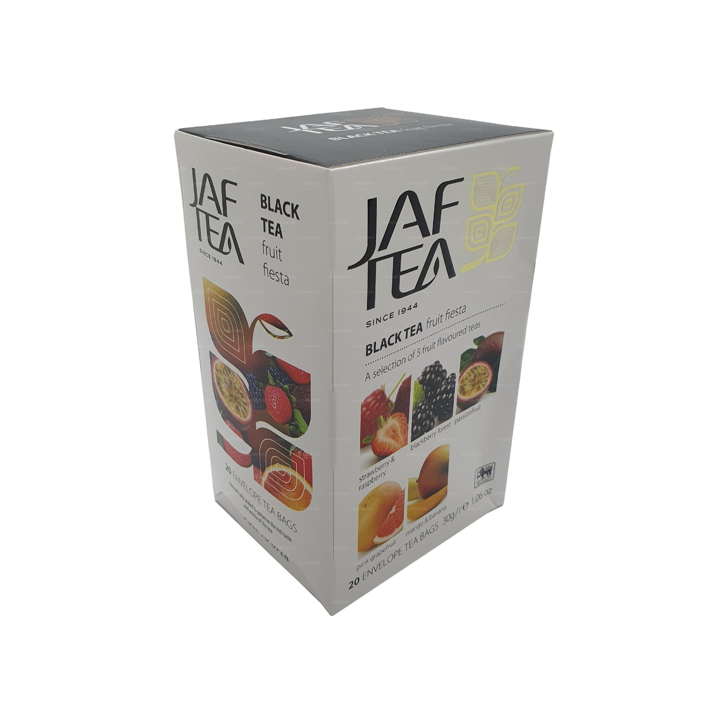 Jaf Tea Fruit Fiesta Black Tea (30g) 20 Envelope Tea Bags