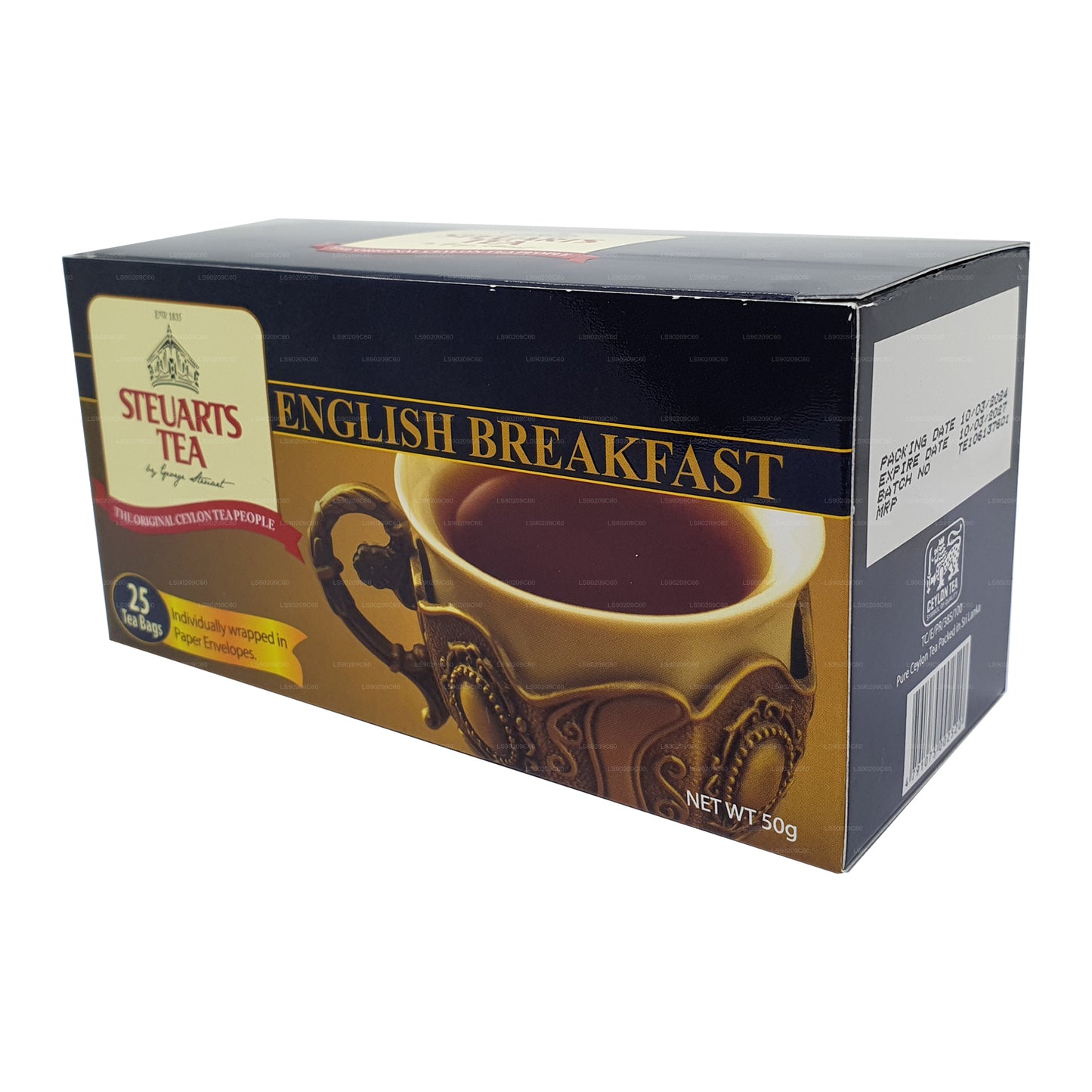 George Steuart English Breakfast Tea (50g) 25 Tea Bags