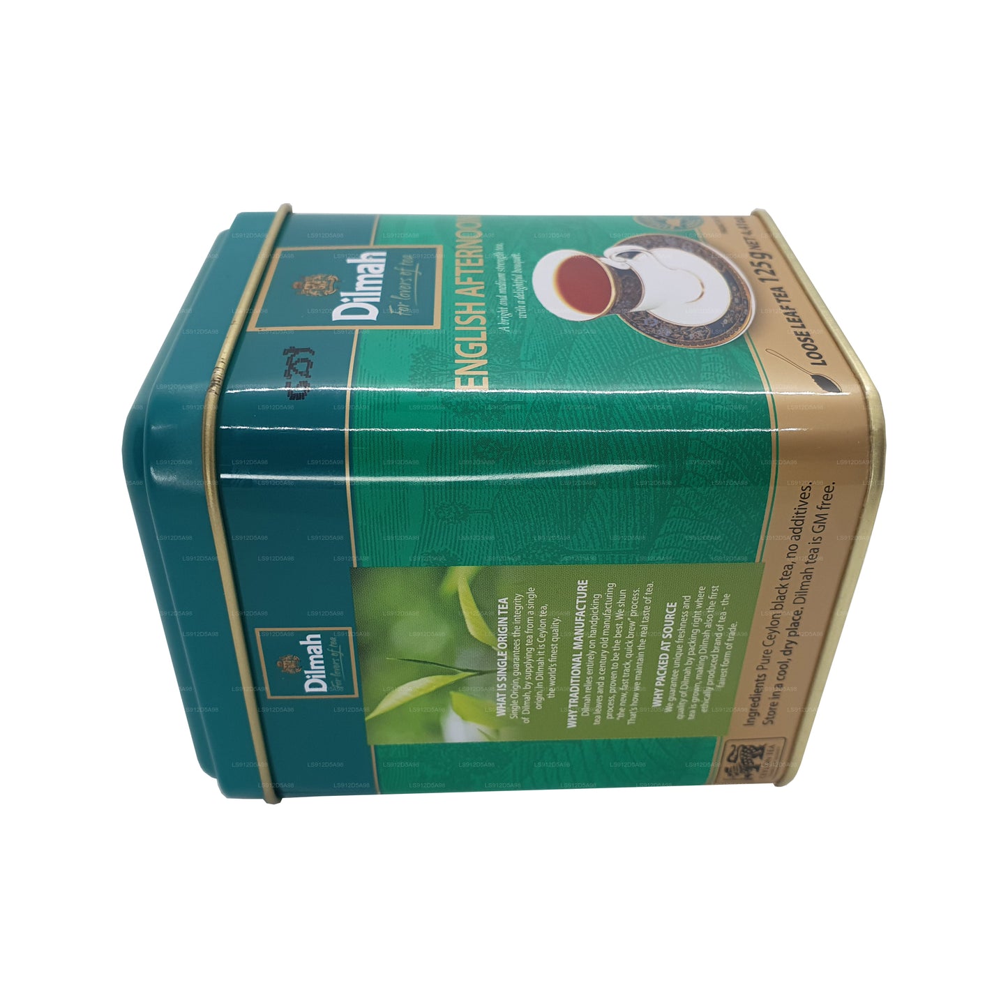 Dilmah English Afternoon Loose Leaf Tea caddy (125g)