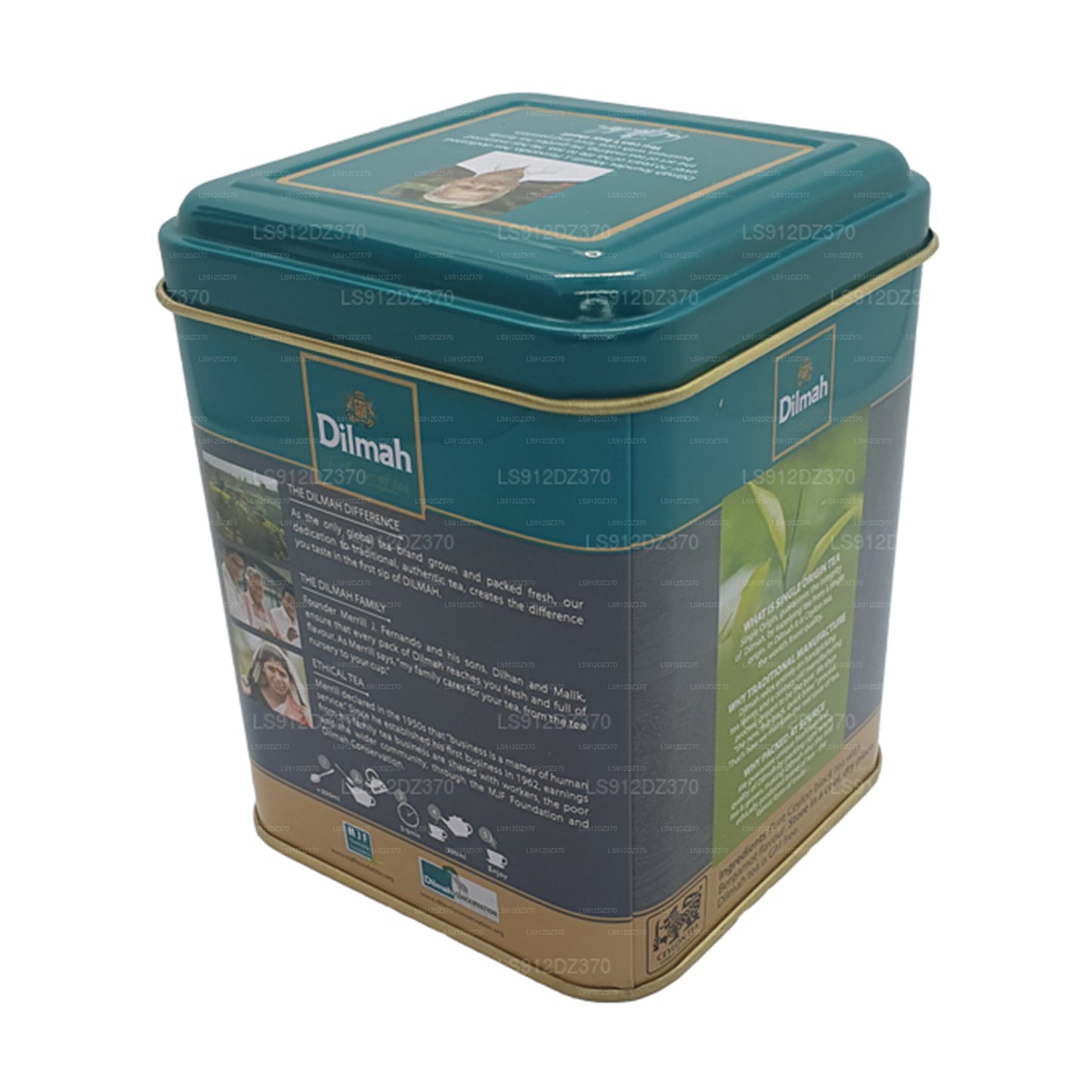 Dilmah Earl Grey Loose Leaf Tea Caddy (125g)