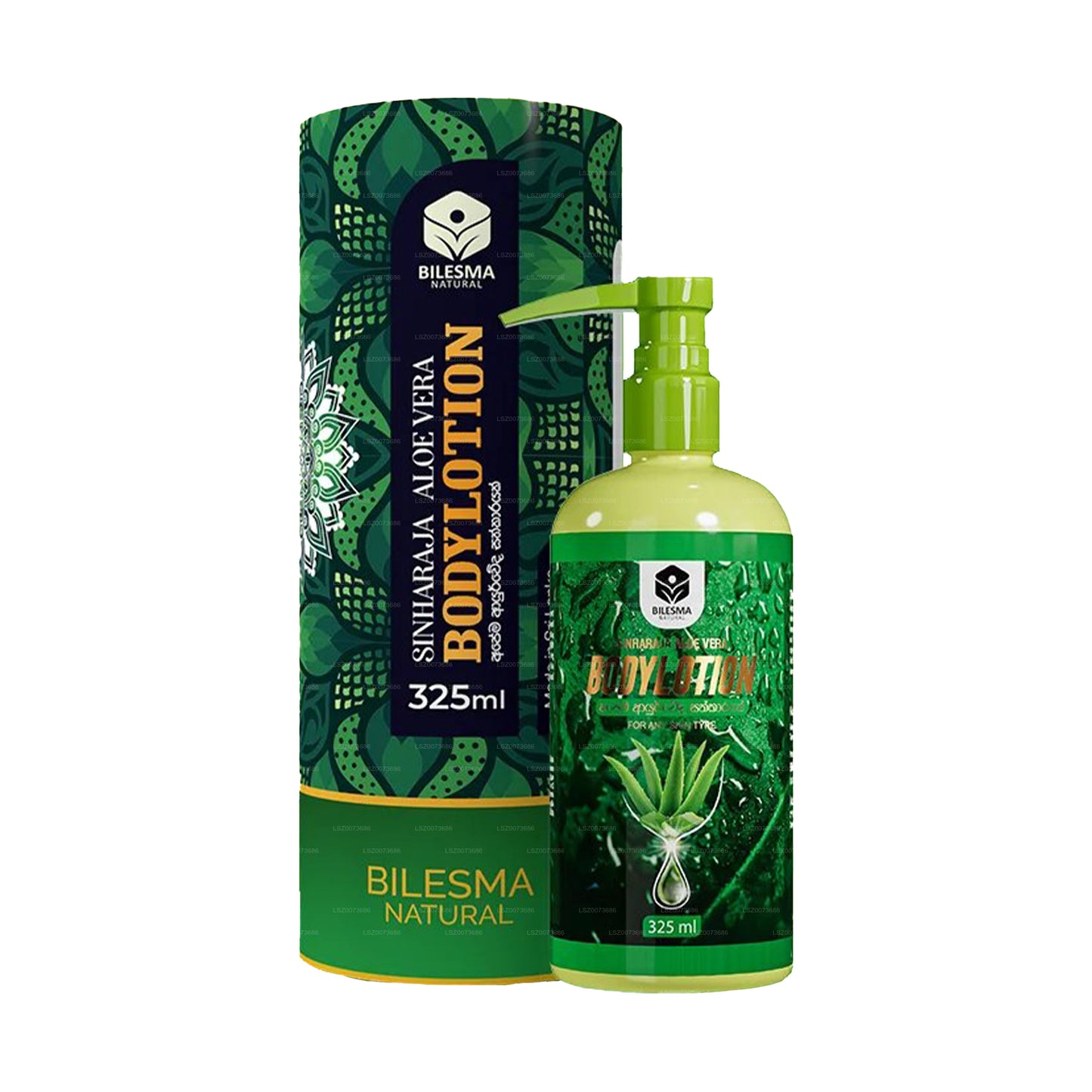 Bilesma Natural Sinharaja Aloe Vera Body Lotion (325ml)