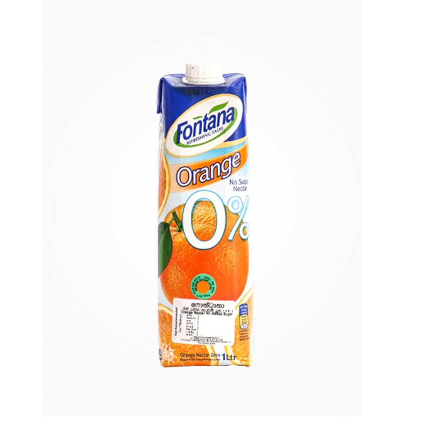 Fontana Orange Juice 100% Natural Uht (1L)