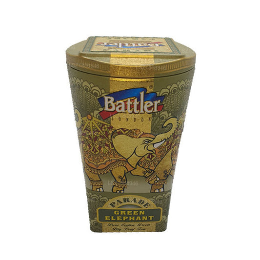 Battler Parade Green Elephant (100g) Tin Caddy