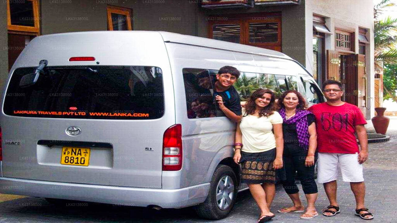 Transfer between Colombo Airport (CMB) and Jansen Villa, Dehiwala