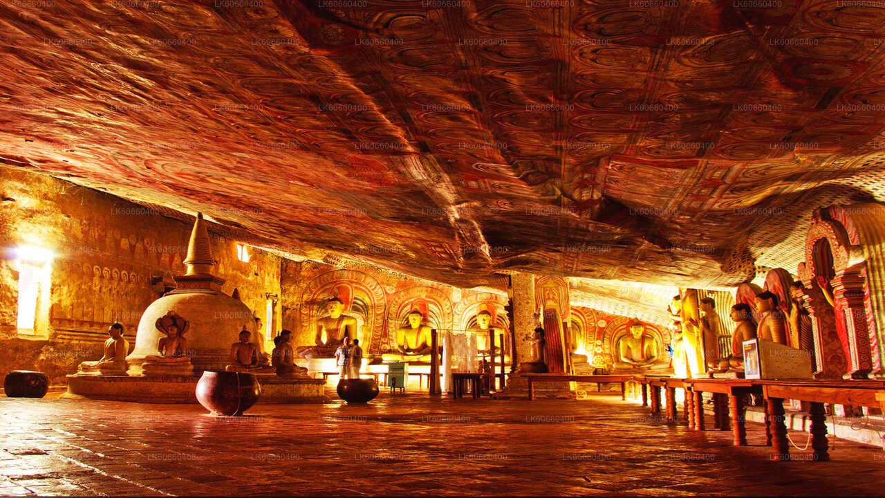 Sigiriya and Dambulla from Mount Lavinia