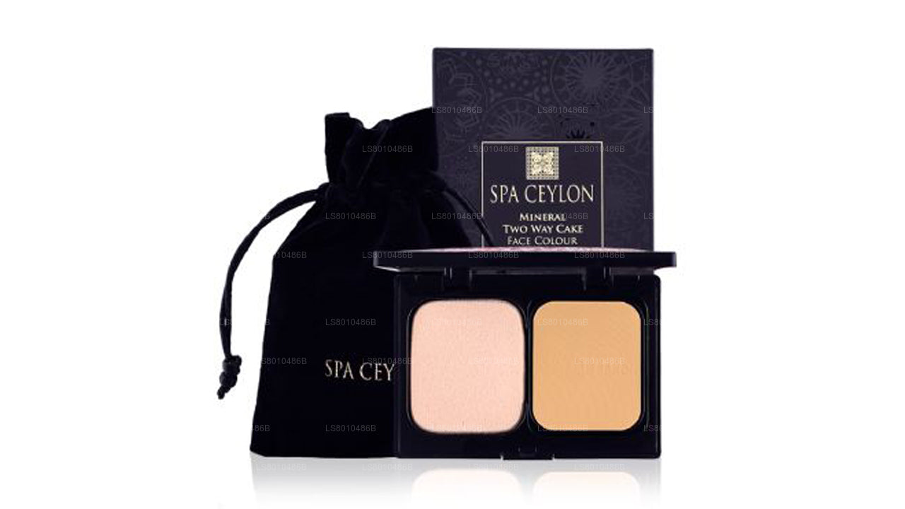 Spa Ceylon Mineral Two Way Cake Face Colour Compact 02 - Golden Plum