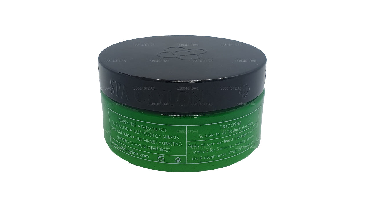 Spa Ceylon Green Mint Cooling Foot Scrub (200g)