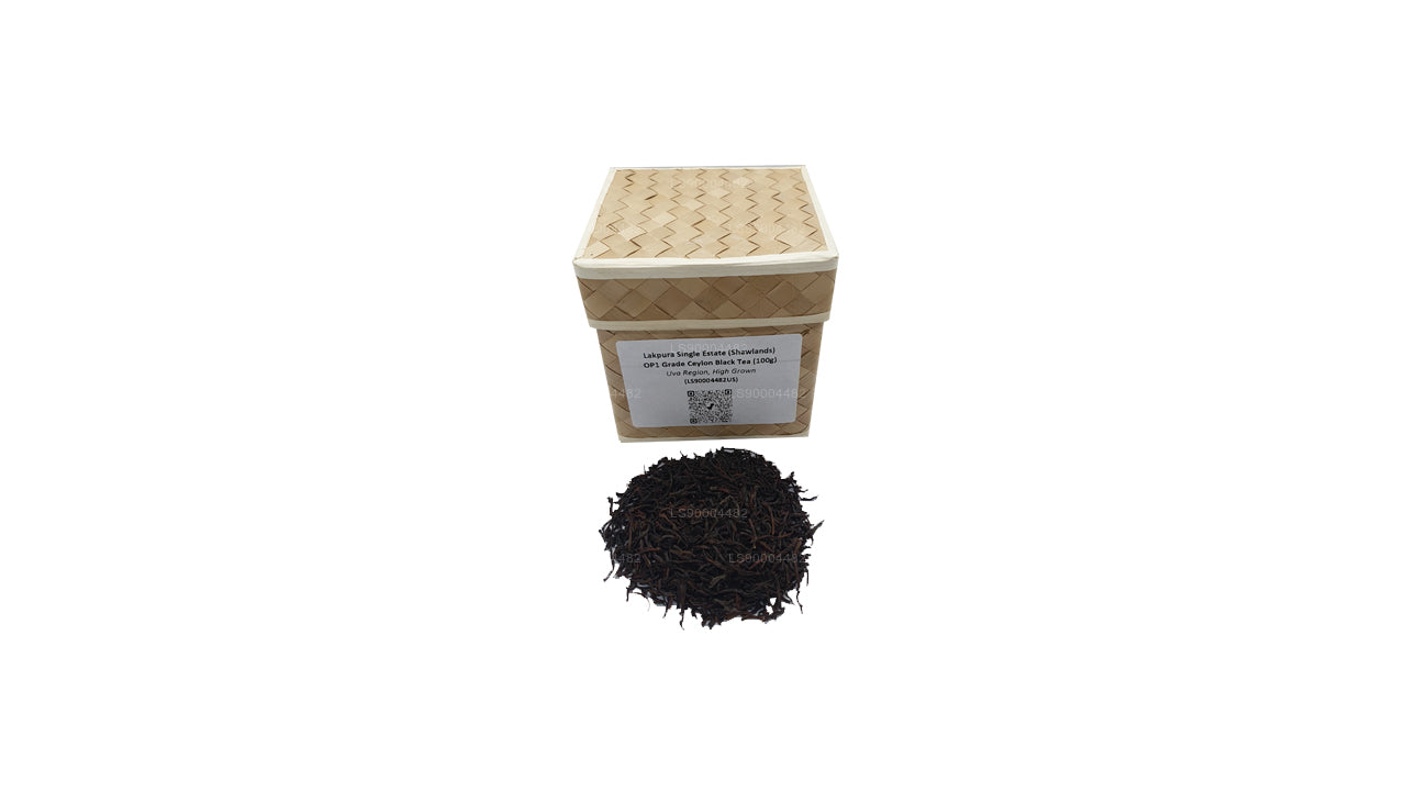 Lakpura Single Estate (Shawlands) OP1 Grade Ceylon Black Tea (100g)