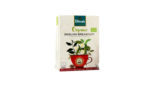 Dilmah Organic English Breakfast Tea (20 Tea Bags)