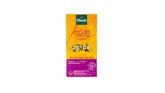 Dilmah Arana Detox Natural Herbal Infusion (20 Tagless Tea Bags)