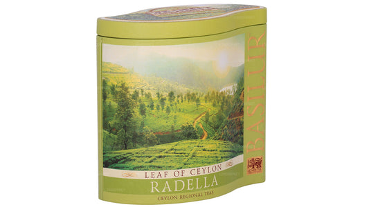 Basilur Leaf of Ceylon "Radella Green Tea" (100g) Caddy