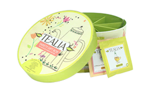 Tealia Round Gift Pack of 40 Sachets - Tea Collection
