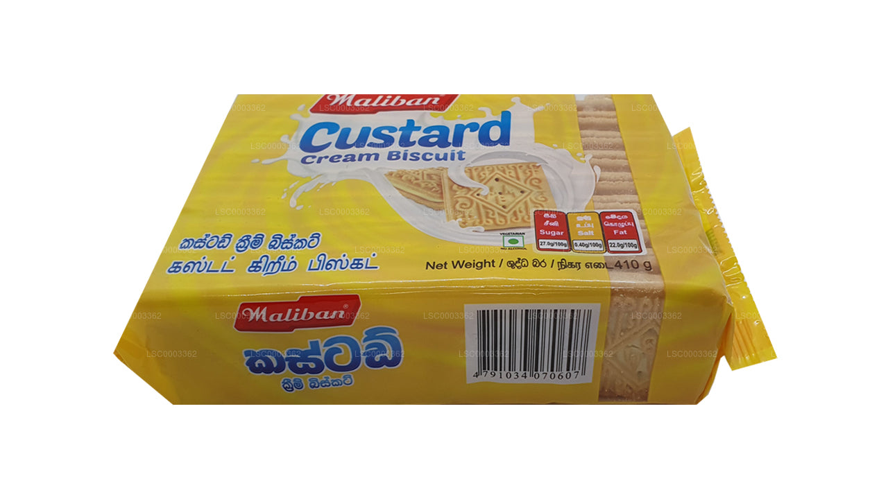 Maliban Custard Cream Sandwich Biscuit (410g)